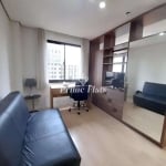 Flat disponível para venda no Mercure São Paulo Moema Times Square Hotel, com 33m², 1 dormitório e 1 vaga de garagem