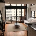 Flat disponível para venda no Condomínio Edifício Loft São Paulo II, com 75m², 1 dormitório e 2 vagas