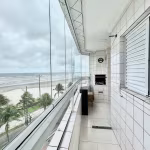 Apartamento mobiliado lindo 3 dormitorios(1suite) frente mar