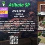 Chácara para Venda em Atibaia, Ribeirão dos Porcos