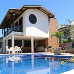 Casa com 5 suítes, 280m2, equipada e decorada no melhor Condomínio de Guarajuba : Condomínio Paraíso do Mar