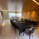 Apartamento com decoração e móveis de alto luxo (porteira fechada). Condomínio Palazzio Castel Roseto, 286m2. 3 suítes, a Master com closet, 4 vagas