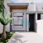 Casa com 3 dormitórios à venda, 77 m² por R$ 550.000,00 - Gravatá - Navegantes/SC