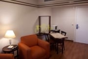 Flat para alugar no Jardins, totalmente mobiliado com serviços, próximo Av. Brigadeiro Luis Antonio!
