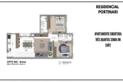 Apartamento com 3 quartos à venda na Rua General Lucas de Almeida Guimarães, 206, Estância Pinhais, Pinhais