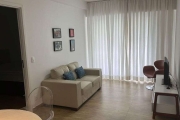 Apartamento com 1 dormitório para alugar, 50 m² por R$ 4.967,50/mês - Alphaville - Barueri/SP