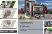 Sobrado em Condominio | 4 Dorms | 4 Vaga | 139m² | Uberaba - Curitiba/PR