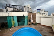 Cobertura duplex mobiliada em Pinheiros