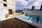 Cobertura  com piscina, 4 quartos, 240,60m2, à venda em Salvador, Horto Florestal!