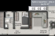 Apartamento com 2 quartos à venda na Rua Capitão Romualdo de Barros, 583, Carvoeira, Florianópolis