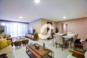 Apartamento com 4 dormitórios à venda, 182 m² por R$ 1.750.000,00 - Icaraí - Niterói/RJ
