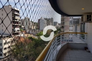 Apartamento - 3  dormitórios, (planta original), atualmente com Sala Ampliada, 1 Quarto e 1 Suíte, 2 Vagas 110 m² por R$ 800.000 - Icaraí - Niterói/RJ