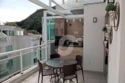 Cobertura com 1 dormitório à venda, 85 m² por R$ 790.000,00 - Itacoatiara - Niterói/RJ