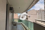 Apartamento com 3 dormitórios para alugar, 115 m² por R$ 7.952,70/mês - Icaraí - Niterói/RJ