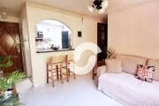 Apartamento com 2 dormitórios à venda, 70 m² por R$ 350.000,00 - Santa Rosa - Niterói/RJ