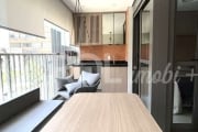 APARTAMENTO MOBILIADO COM VARANDA GOURMET - 1 DORMITÓRIO - 1 VAGA - JARDINS - LOCAÇÃO