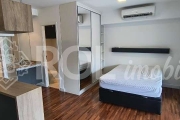 APARTAMENTO MOBILIADO 43 M² - VARANDA - 1 VAGA - METRÔ HIGIENÓPOLIS - LOCAÇÃO