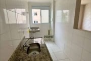 Apartamento à venda no edifício Spazio Lille em Londrina. Sala com 2 ambientes, 2 dormitórios, banheiro com box de vidro,  condominio com mini mercado