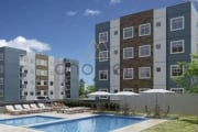 Apartamento com piscina à venda no Residencial Estações no bairro cidade Jardim em São José dos Pinhais, 2 quartos e 46 mts2.