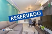 Apartamento 3 quartos com suíte - Mobiliado com piscina aquecida em  Cond. Clube no Bacacheri