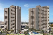 Estilo Praia, Apartamentos de 48,18m², 60,62m², 69,78m²e 76,77m², 2 ou 3 quartos, Praia do Futuro II, Fortaleza/CE.