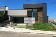 Novíssima casa térrea com 3 dormitórios, 1 suíte à venda, 155 m² - Condomínio Terras do Vale - Caçapava/SP