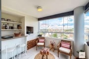 Apartamento semimobiliado com 70,5m² e dois dormitórios