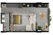 Apartamento com 1 quarto à venda na Rua Antônio Alves Barril, 177, Jardim Anália Franco, São Paulo