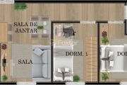 Apartamento com 2 quartos à venda na Avenida Aldeia Manuel Antônio, 177, Vila Nhocune, São Paulo