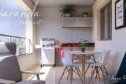 Apartamento à Venda com 02 Quartos no Bairro Jardim Paulista em Ribeirão Preto com Sacada Gourmet.