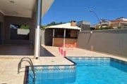 Casa em Condomínio Fechado para Vender ou Alugar de 04 Suítes no Bairro Residencial Villa Florença em Ribeirão Preto com Piscina.