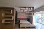 Apartamento tipo Studio Mobiliado para Locação de 01 Quarto no Bairro Bosque das Juritis em Ribeirão Preto com Ar-condicionado.