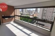 Apartamento para Locação de 02 Suítes no Bairro Jardim Irajá em Ribeirão Preto com Sacada Gourmet.