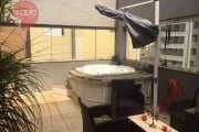 Cobertura para Alugar de 02 Suítes no Bairro Jardim Botânico em Ribeirão Preto com Jacuzzi.