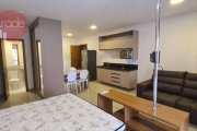 Apartamento Mobiliado para Locação de 01 Quarto no Bairro Bosque das Juritis em Ribeirão Preto. Excelente Localização.