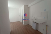 Apartamento estilo garden, com dois dormitórios, varanda, novo, 33 m2 de