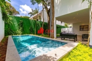 Casa de luxo em condomínio no Alto da Boa Vista: 4 suítes, 4 salas, 6 banheiros, piscina privativa,jardim,4 vagas cobertas, e 650,82m² de área