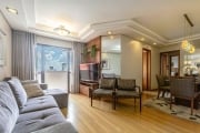 Apartamento de 3 Quartos à venda no Bacacheri (semi-mobiliado,  ensolarado, andar alto)