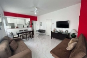 Apartamento 2 Dormitórios, Sala com dois ambientes, Cozinha americana, 2 Banheiros - Vista Lateral Mar