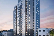 Studios + apartamentos de 1 e 2 dormitórios de 27m² a 37m², a 600m da Estação Pedro II