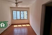 VENDE APARTAMENTO SANTOS - GONZAGA - 1 DORMITORIO - FRENTE