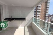 Apartamento com 2 dormitórios à venda, 76 m² por R$ 435.000,00 - Aviação - Praia Grande/SP