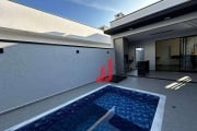 Linda Casa Terrea, 3 ssuites piscina, Residencial Le France