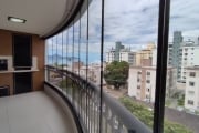 APARTAMENTO COM VISTA MAR SEMIMOBILIADO COM 3 QUARTOS SENDO 1 SUÍTE 2 VAGAS DE GARAGEM NO BAIRRO COQUEIROS EM FLORIANÓPOLIS/SC