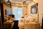 APARTAMENTO MOBILIADO COM 2 QUARTOS SENDO 1 SUÍTE E SACADA COM CHURRASQUEIRA EM ITACORUBI FLORIANÓPOLIS