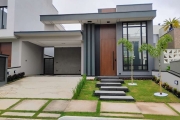 Casa térrea para venda com 3 suítes e piscina no Condomínio Mosaico da Serra.