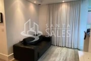 Apartamento para locação no Super Quadra Morumbi, São Paulo-SP: 1 quarto, 1 sala, 1 banheiro, 1 vaga - 40m².