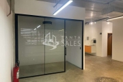 Sala comercial de 90m2 com 1 vaga de garagem no Brooklin para locação