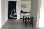 Apartamento para locação no Campo Belo, São Paulo-SP: 1 quarto, 1 banheiro, 1 vaga de garagem, 75,00 m² de área.