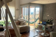 Apartamento duplex para locação em Pinheiros, São Paulo-SP: 1 quarto, 1 suíte, 1 sala, 1 banheiro, 45 m².